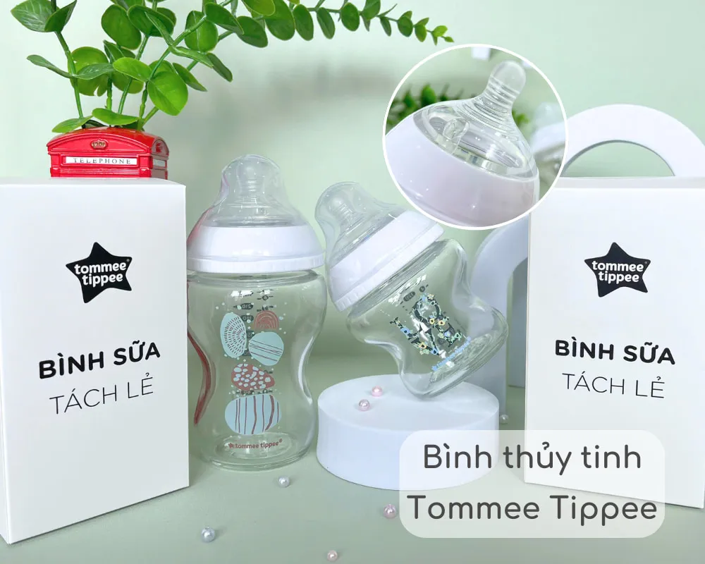 Bình sữa Tommee Tippee Natural Start khẳng định vị thế với núm ty siêu mềm tự nhiên