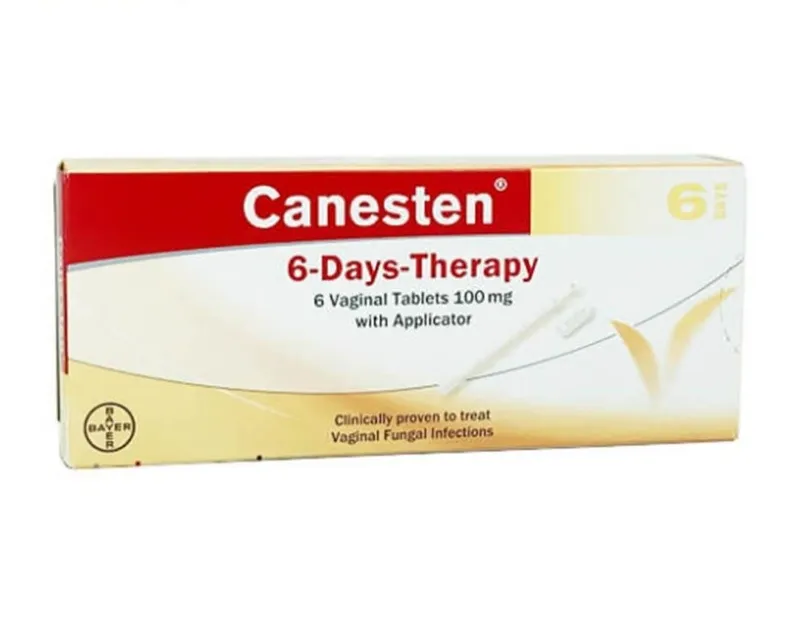 Hộp thuốc đặt Canesten 100mg