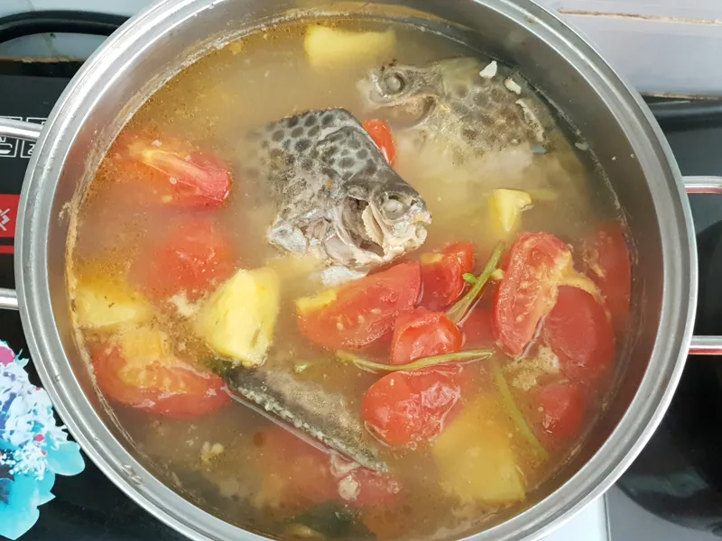 Cá nâu nấu ngót giải nhiệt cho những ngày hè nóng bức