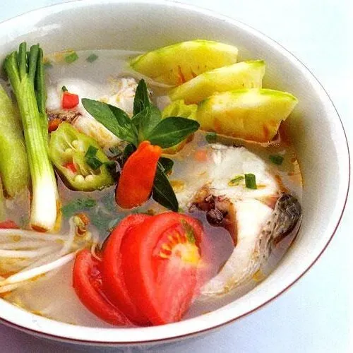 Canh chua cá Trà Sóc - một món ăn truyền thống của ẩm thực miền sông nước