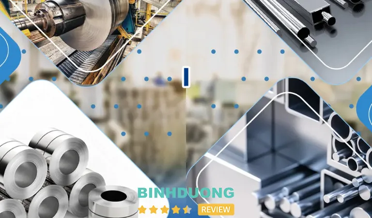 Tấm inox phẳng chống trượt và cuộn inox công nghiệp chất lượng cao tại Inox Quốc tế Tứ Minh Bình Dương