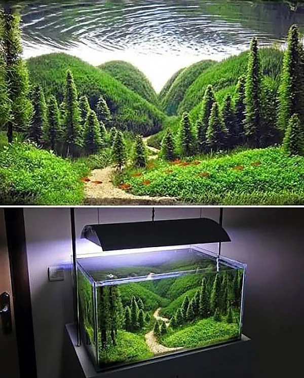 Mang cả khu rừng vào góc nhà bạn với thiết kế có chiều sâu và không gian thiên nhiên sinh động