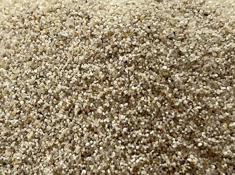 Cát thạch anh được đóng bao chuẩn bị cho quá trình vận chuyển