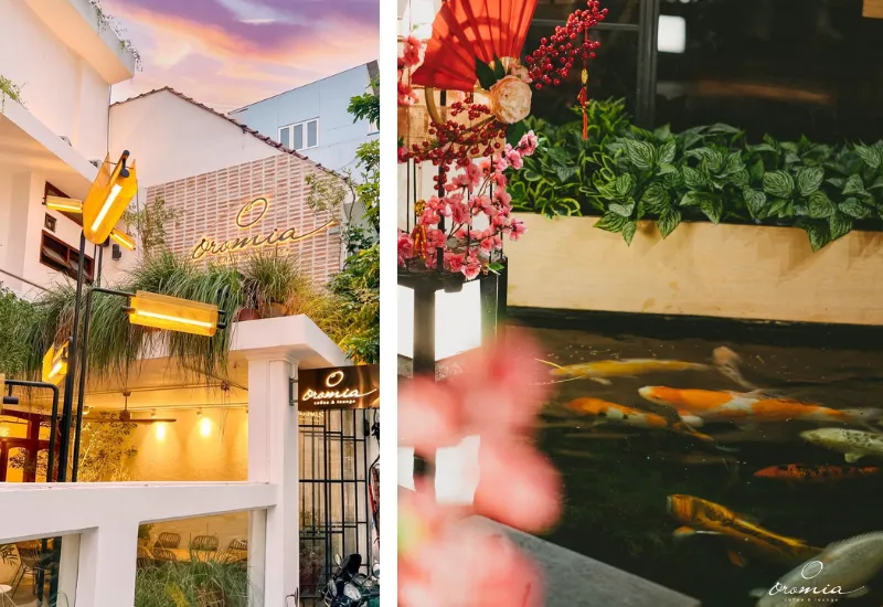 Không gian lãng mạn, cổ điển của Oromia Coffee