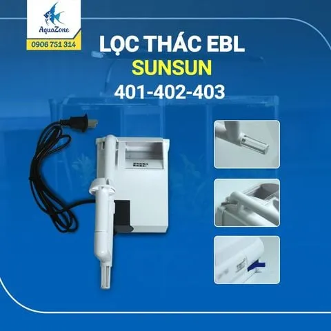 Máy Lọc Tạo Thác Bể Cá Cảnh Sunsun EBL