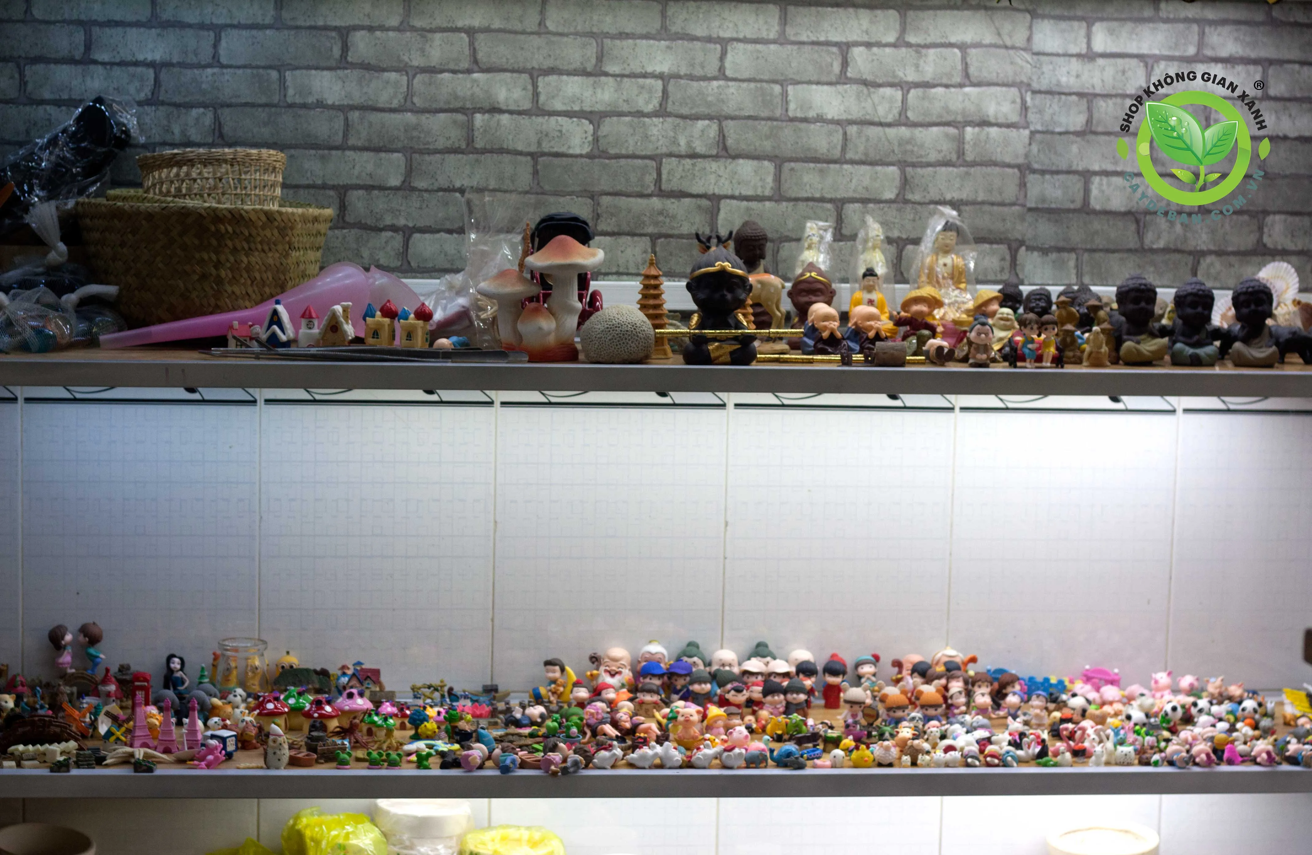 Các loại phụ kiện trang trí tiểu cảnh Terrarium