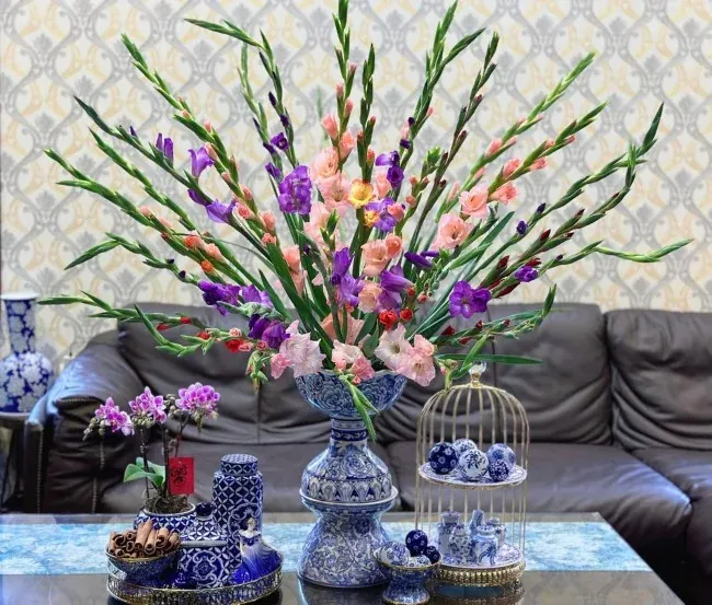 Hoa lay ơn chưng Tết