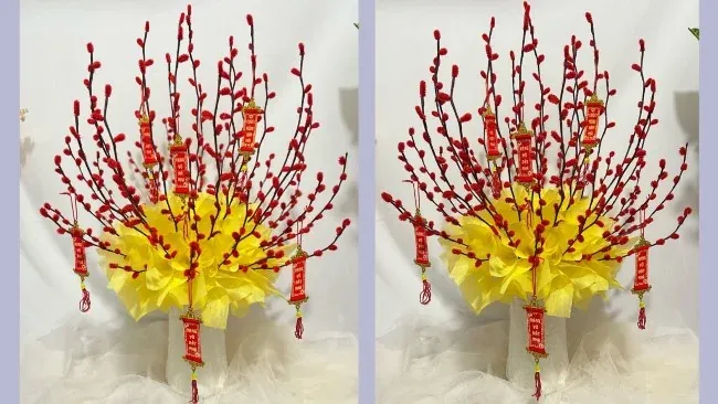 Nụ tầm xuân chưng Tết