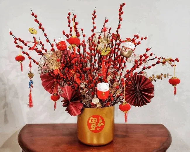 Nụ tầm xuân chưng Tết