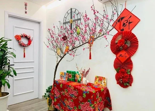 Hoa đào ngày Tết