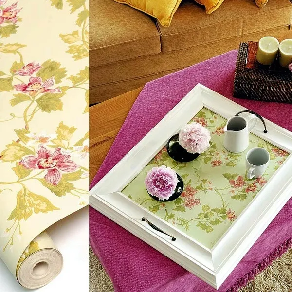 Trang trí nhà cửa bằng giấy dán tường với họa tiết sinh động