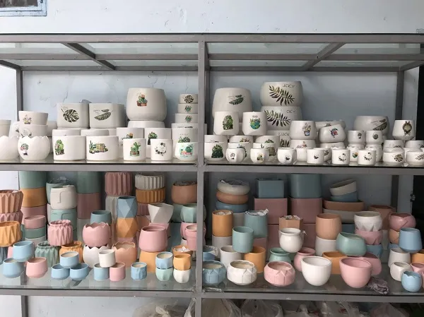 Đa dạng mẫu mã chậu gốm sứ tại INOGARDEN