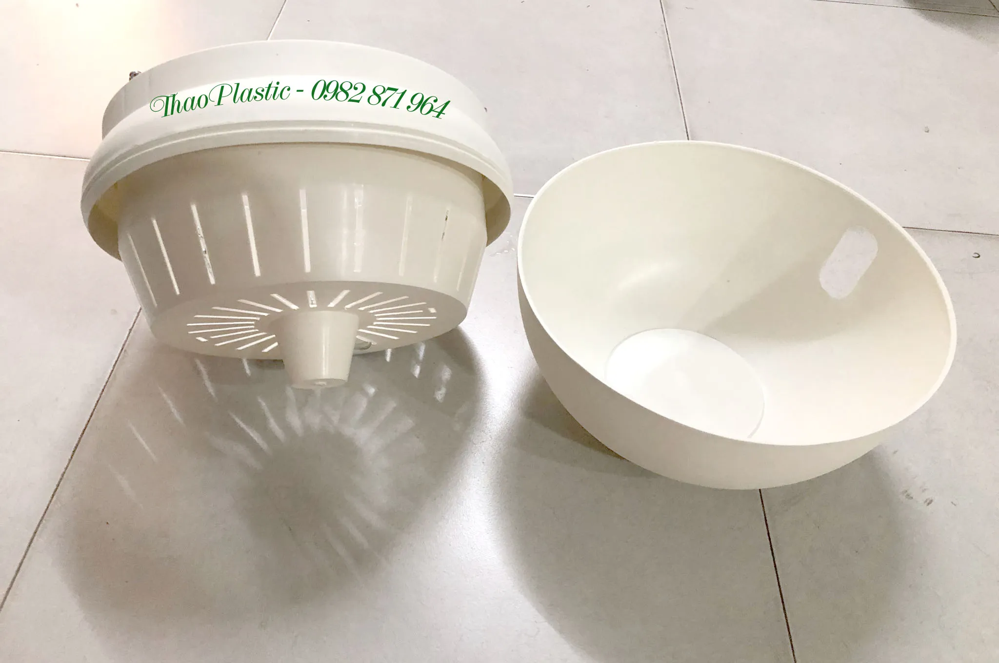 Cấu tạo hai lớp của chậu