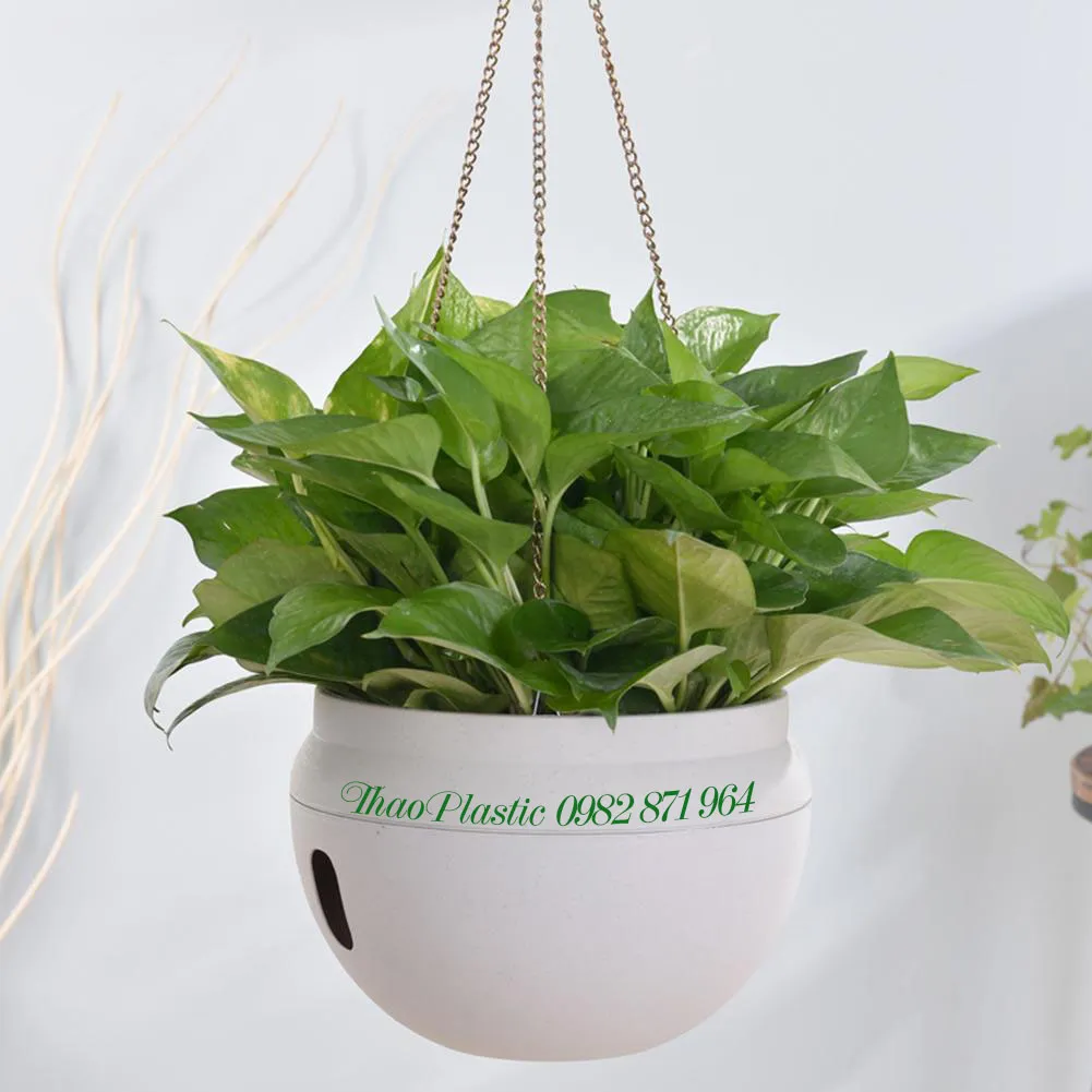 Chậu treo thông minh trang trí ban công