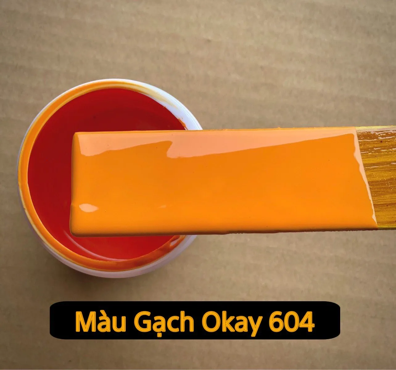Sơn Okay màu gạch 604