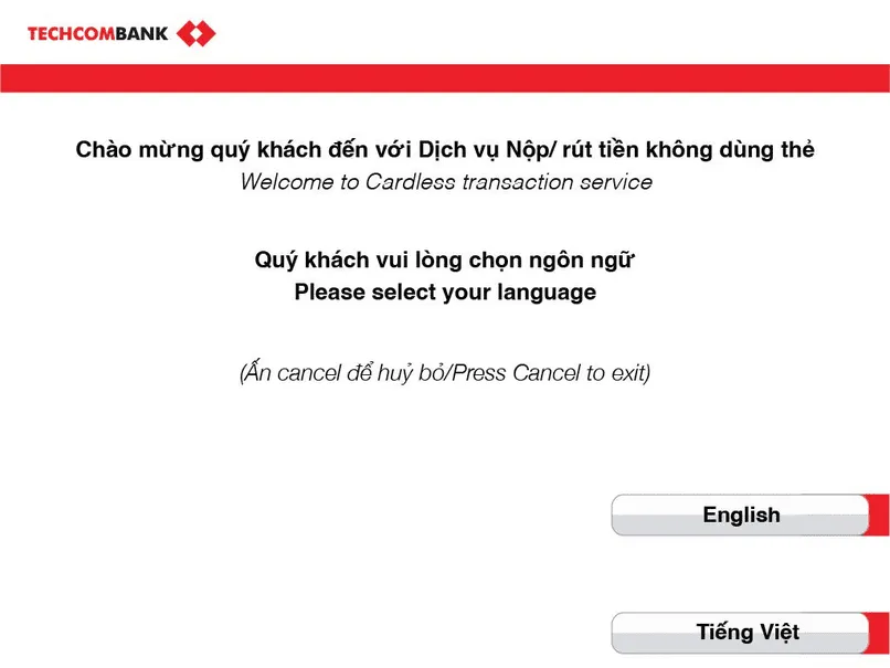 Nhấn nút màu xanh lá, chọn Enter hoặc Accept trên bàn phím, chọn ngôn ngữ.
