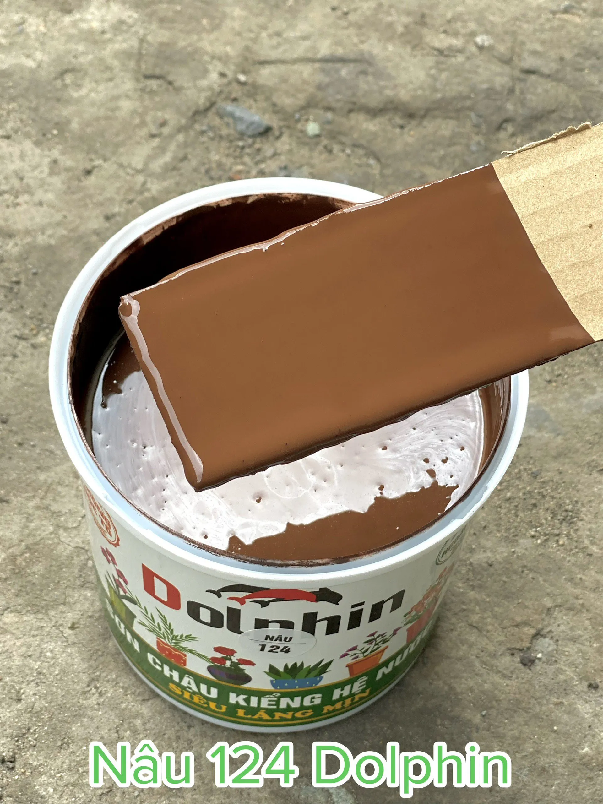 Sơn Dolphin nâu 124