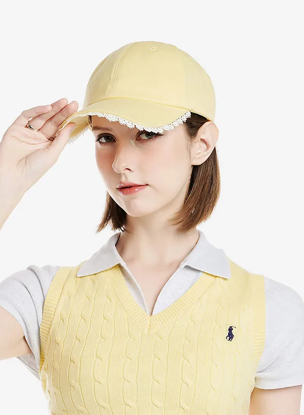 Nón lưỡi trai nhấn nơ