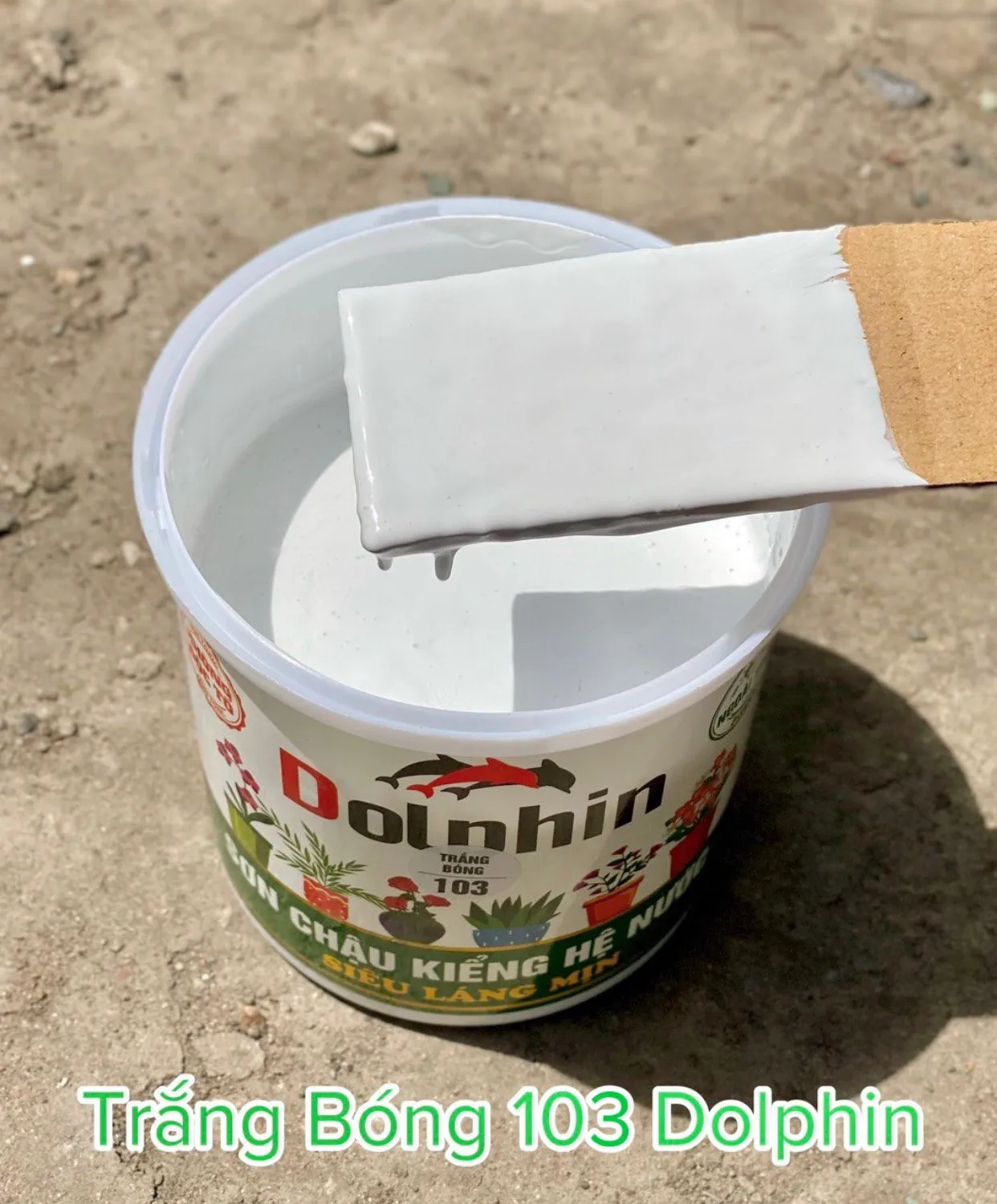 Sơn Dolphin trắng bóng 103