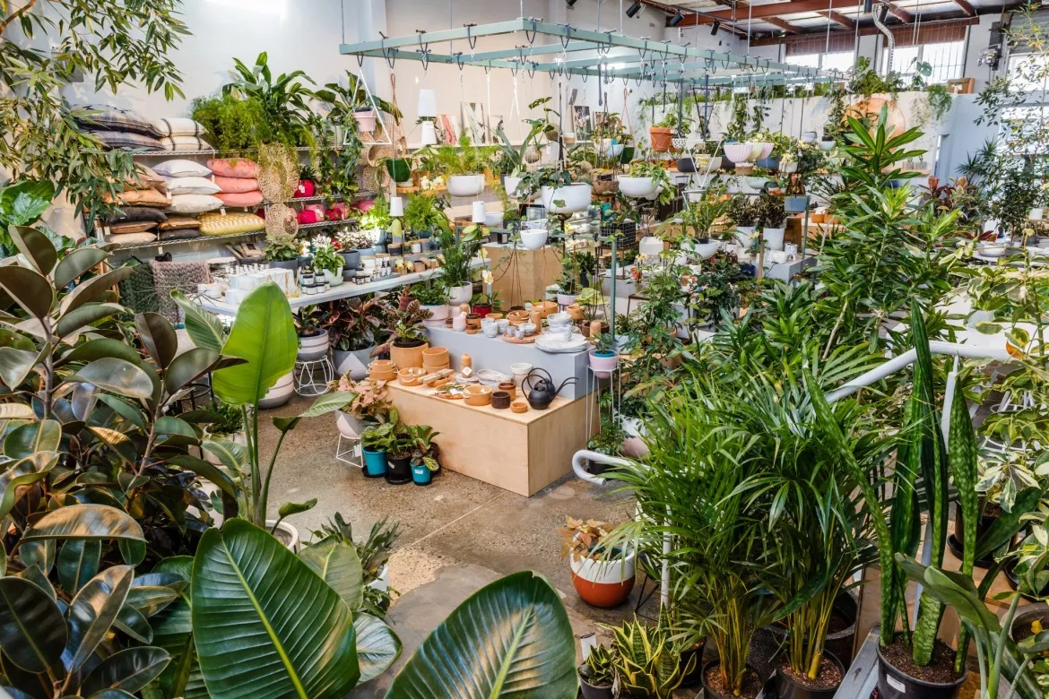 Cảnh quan xanh mát tại Rain Garden